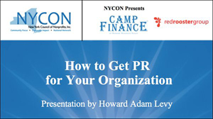 How to Get PR for Your Organization