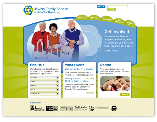 JFS Homepage Get Involved